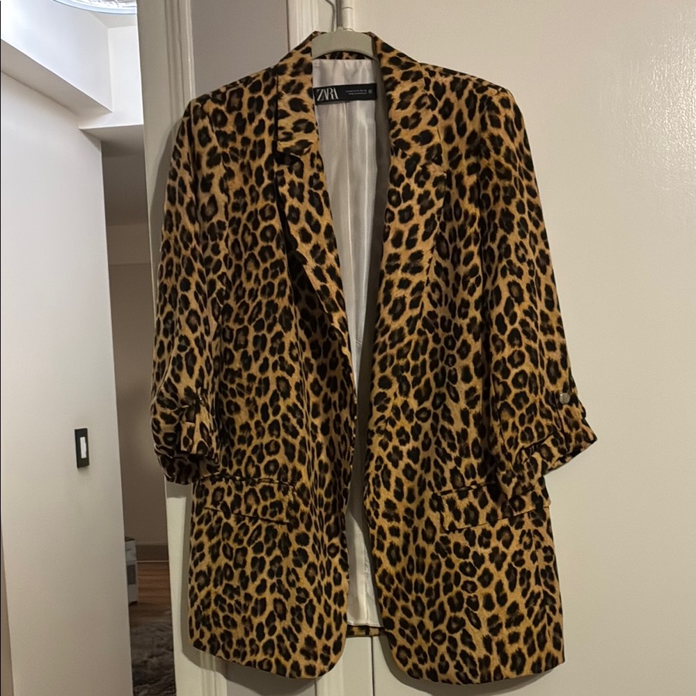 Zara Leopard jacket